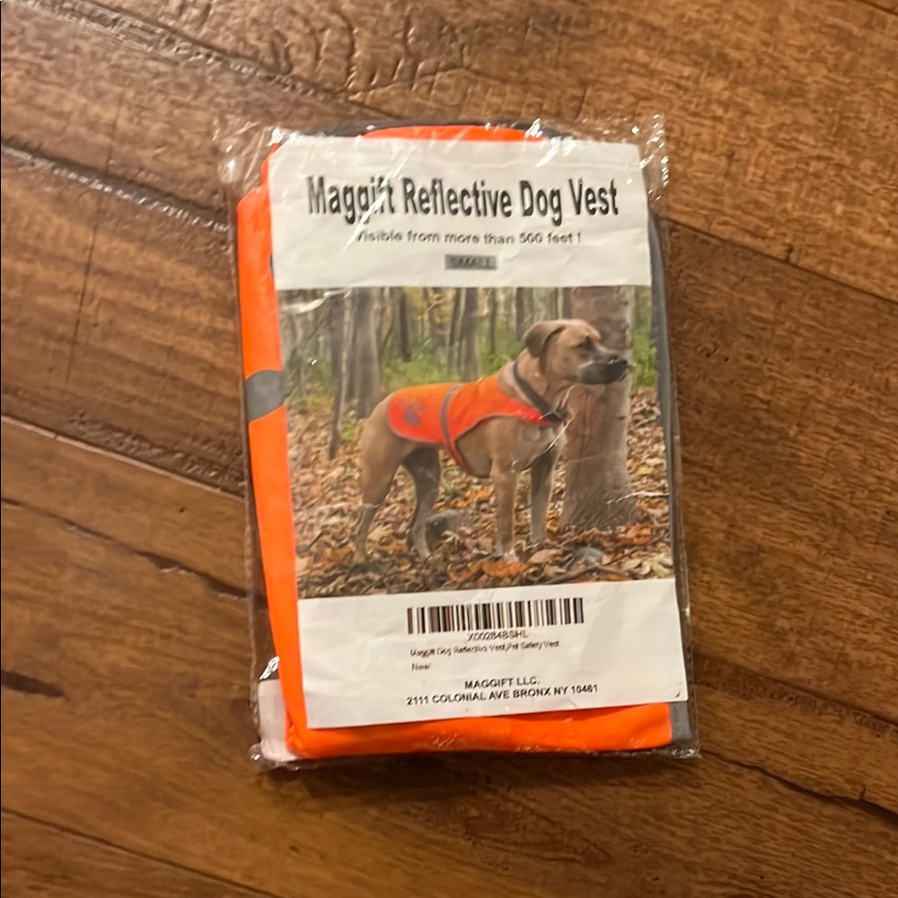 Reflective Dog Vest - Orange